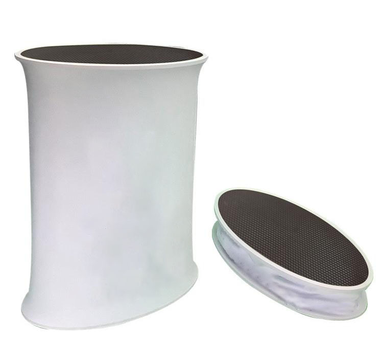 Portable Trade Show Counter-Oval Shape